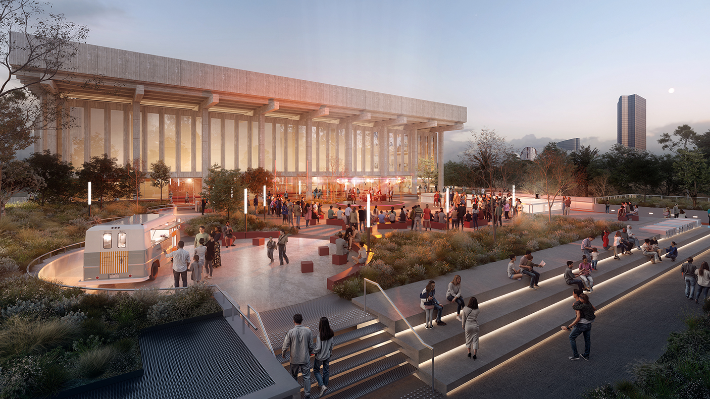 Artist’s impression of the redeveloped Perth Concert Hall.