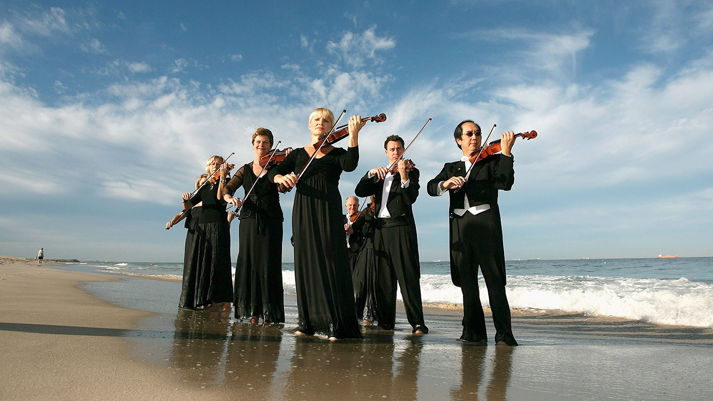 "Symphony In The Sea" Performed At Cottesloe Beach