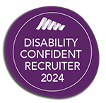 2024 Disability Confident Recruiter logo